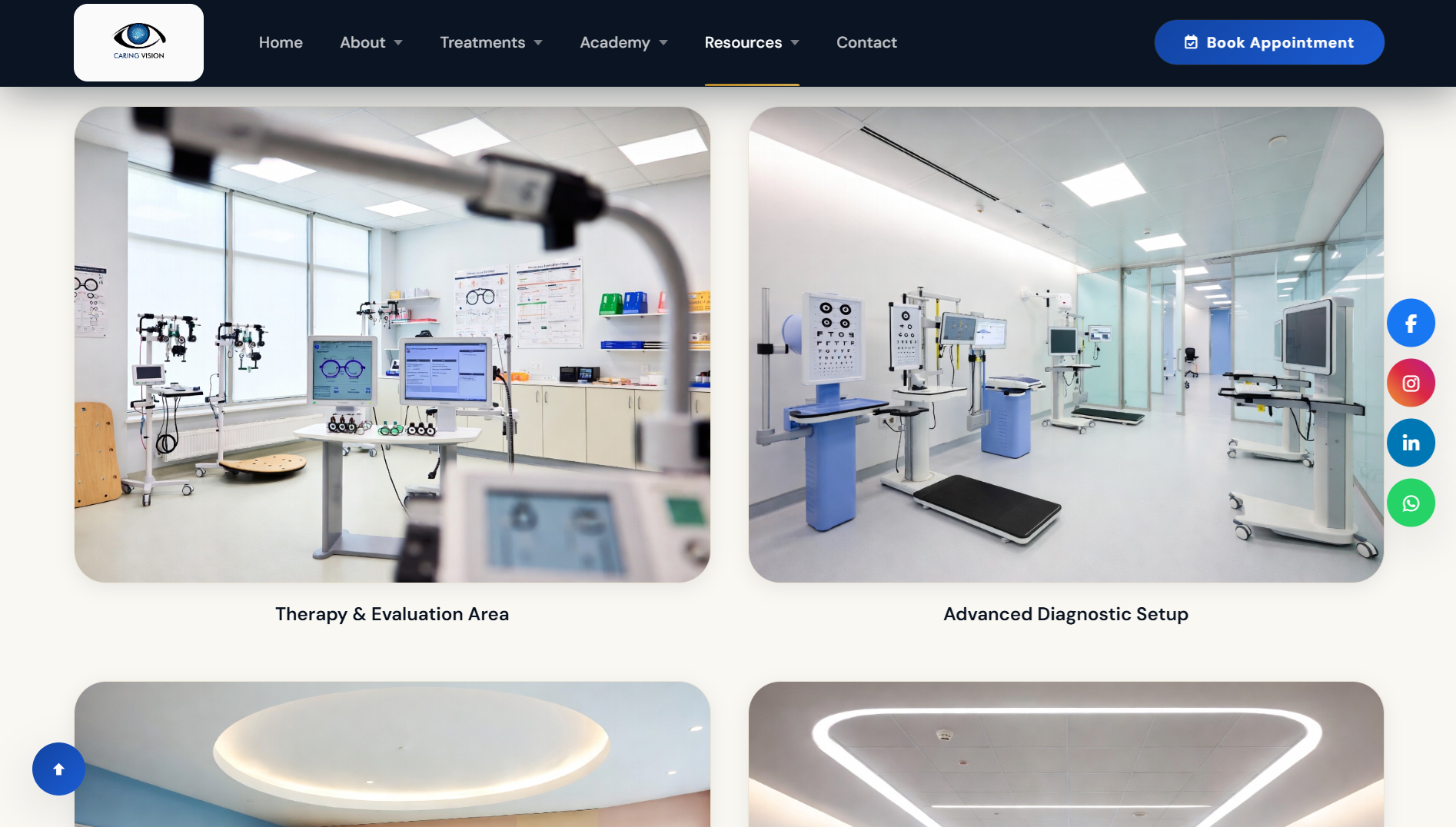 Hospital website gallery